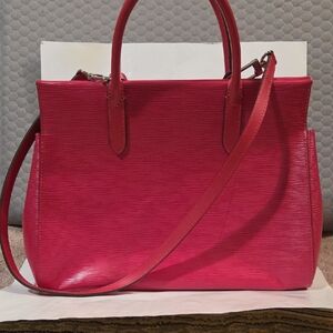 Louis Vuitton LV Monogram Marly MM Vibrant Pink Satchel